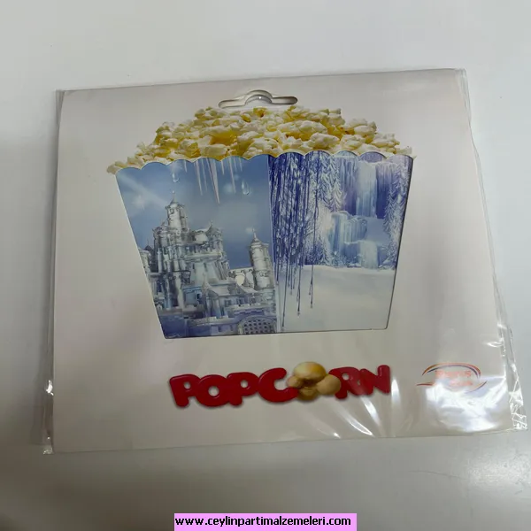 Elsa Temalı Popcorn Kutusu